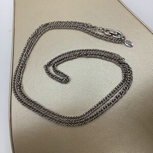 Vintage Roget Opera 35” Necklace Signed Unisex / Can Wear As Double Chain Style